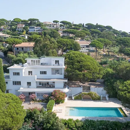 Fcd94 - Superb Vintage Design Luxury With Pool & St Maxime Sea View *