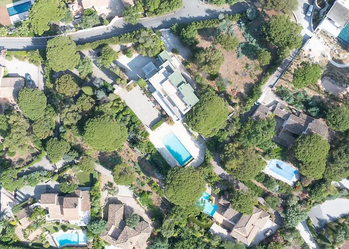 Fcd94 - Superb Vintage Design Luxury With Pool & St Maxime Sea View