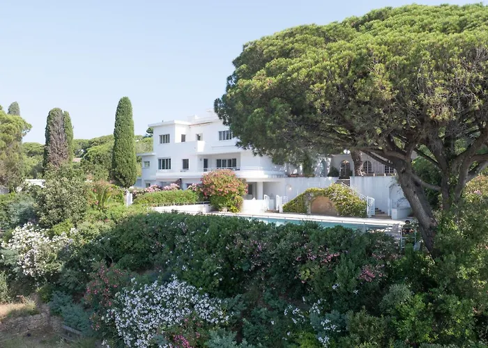 Fcd94 - Superb Vintage Design Luxury With Pool & St Maxime Sea View Сент-Максим
